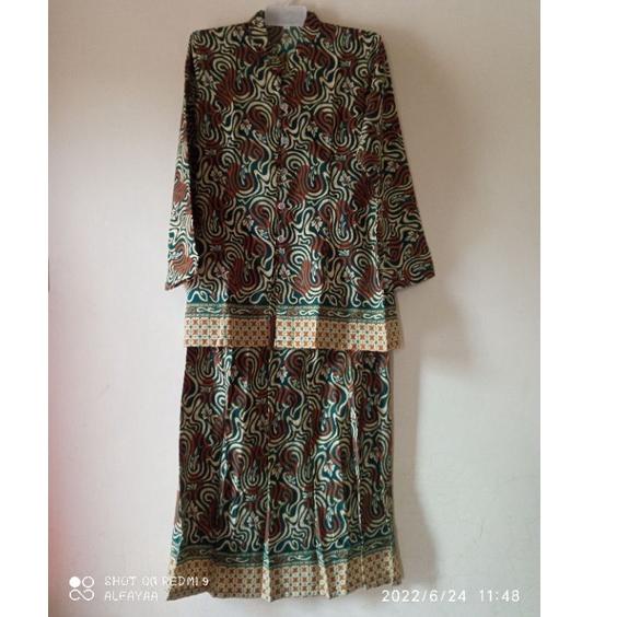 [PROMO N0995] Setelan batik / baju nenek Baru