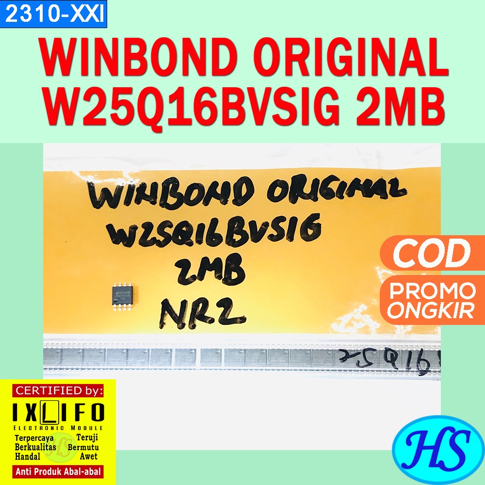 IC EEPROM 25Q16BVSIG WINBOND ORIGINAL W25Q16BVSIG W25Q16 25Q16 2MB 3V