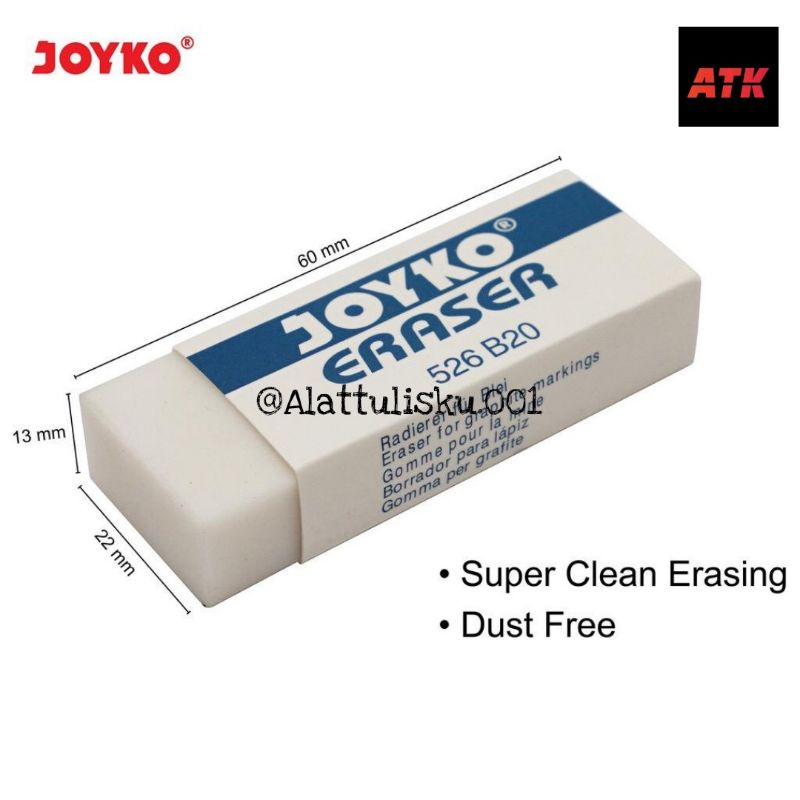 

Eraser / Penghapus Joyko 526-B20