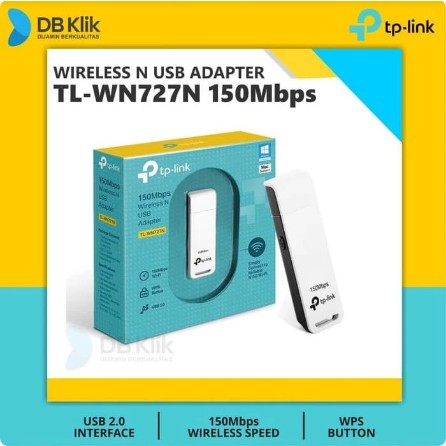 TP-Link TL-WN727N 150Mbps Wireless N USB Adapter - TP Link WN727N 150M