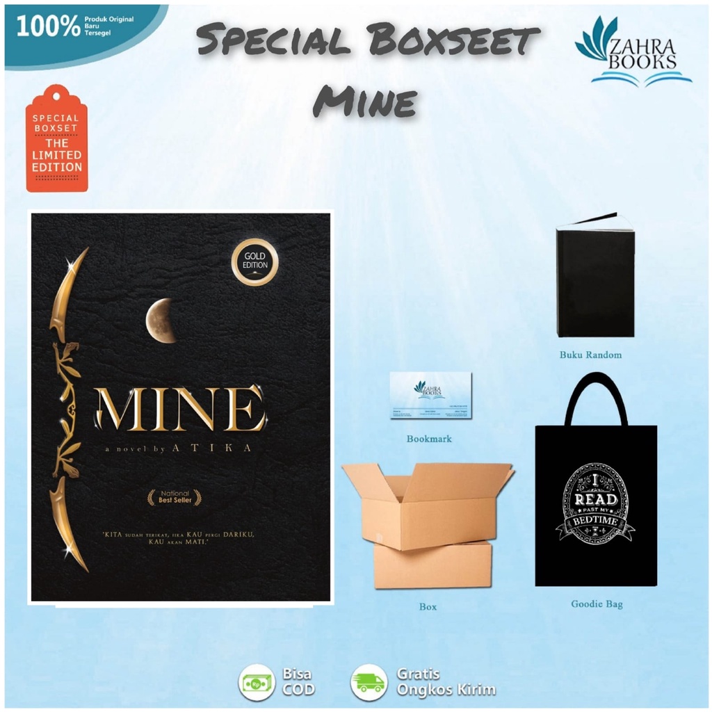 Novel MINE (Atika) Gold Edition