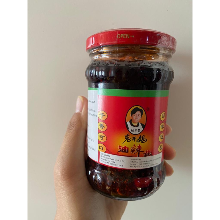 

Sambal lao gan ma 油辣椒210gr