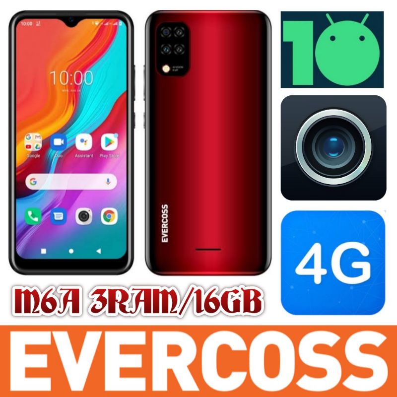 Evercoss M6A 3/16 4G Garansi Resmi