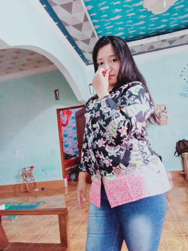 Batik Couple_maora Sania Ruffle Batik Couple Ori Ndoro Jowi Dnt Garansi Termurah