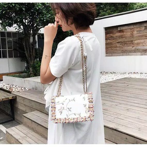 Tas Baru Wanita 2021 / Tas Slempang Import / Tas Jakarta Korea Mode Fashionista129