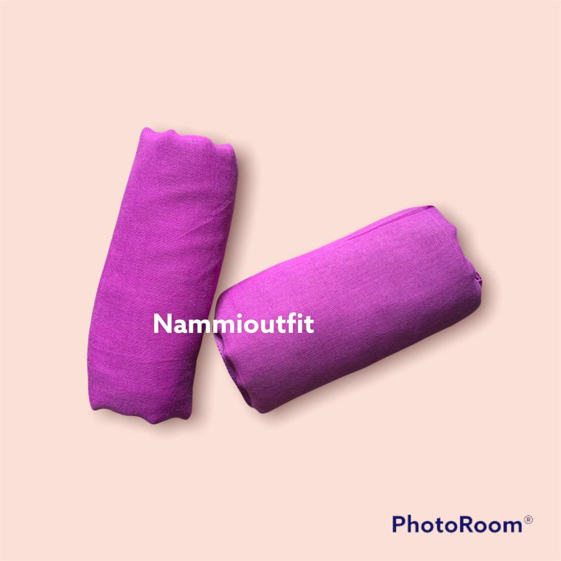 Hijab Segi Empat Paris Premium Free Gift-Lavender