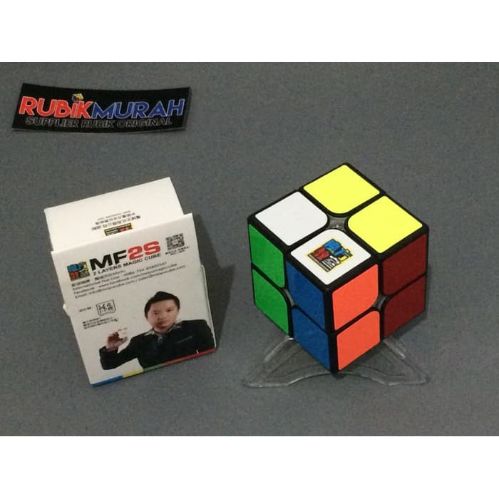 Rubik 2x2 MoYu MoFang JiaoShi MF2s Blackbase
