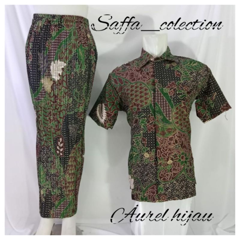 kemeja batik couple/batik couple/kemeja pendek couple