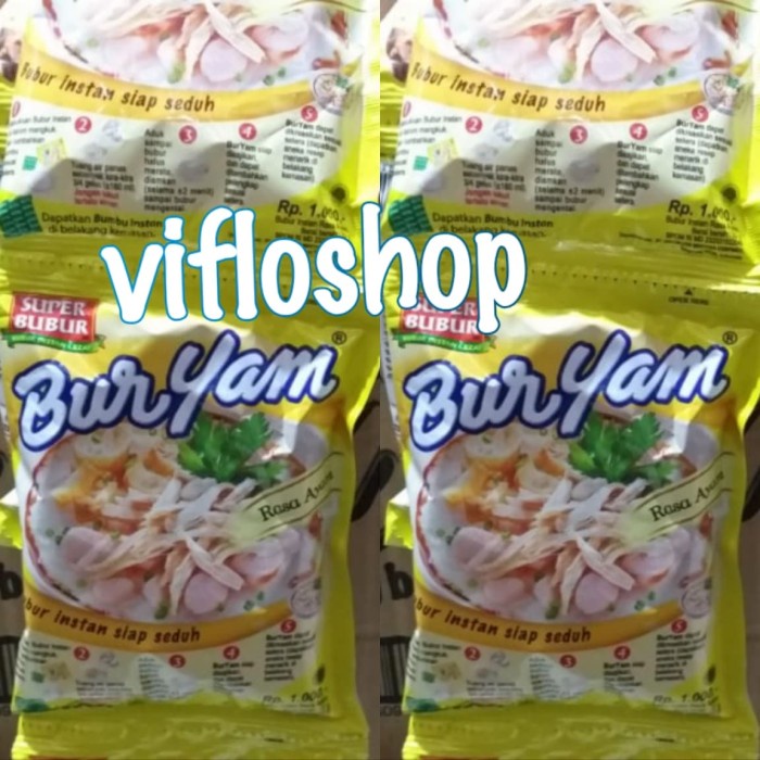 

f0fbfe0 Super Bubur Buryam (Bubur Ayam) Renceng Isi 10 Ds1Gkk