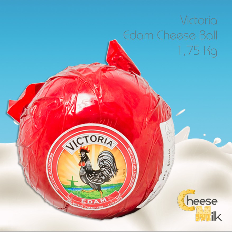 

HARGA MURAH Victoria Edam Cheese Ball 1,75 Kg
