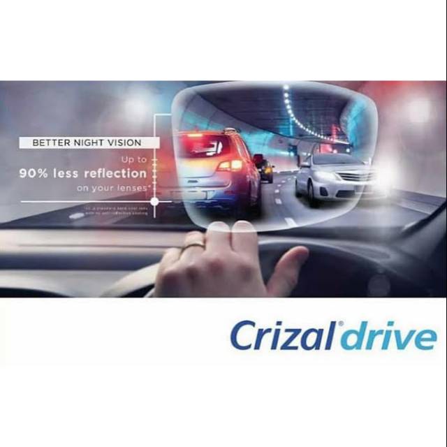 Lensa Essilor Crizal Drive Orma 1.50