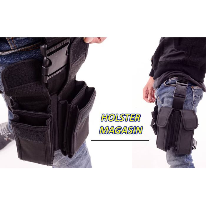 Holster Magasen / Magasin / Mag / Magazin / Magazine - 4 Pocket
