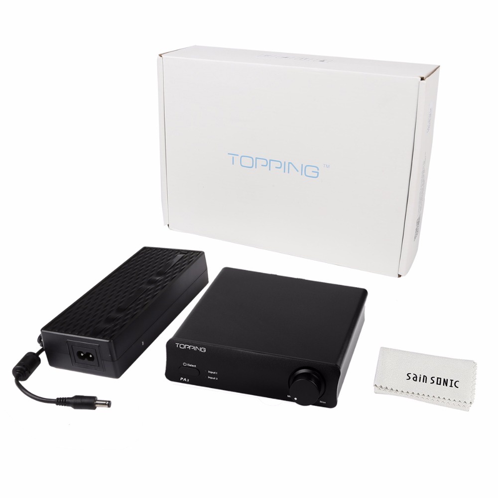 Topping PA3 Desktop Digital Amplifier - Black