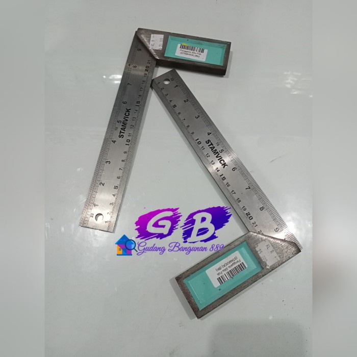 

Mudah Penggaris Siku Pendek(Stamvick) Trendi