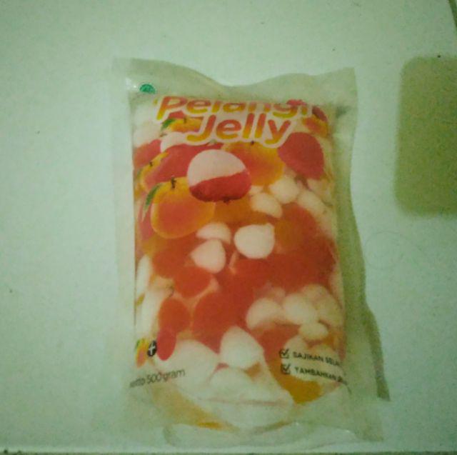 Jelly Pelangi 1kg Untuk Tambahan Es Dll