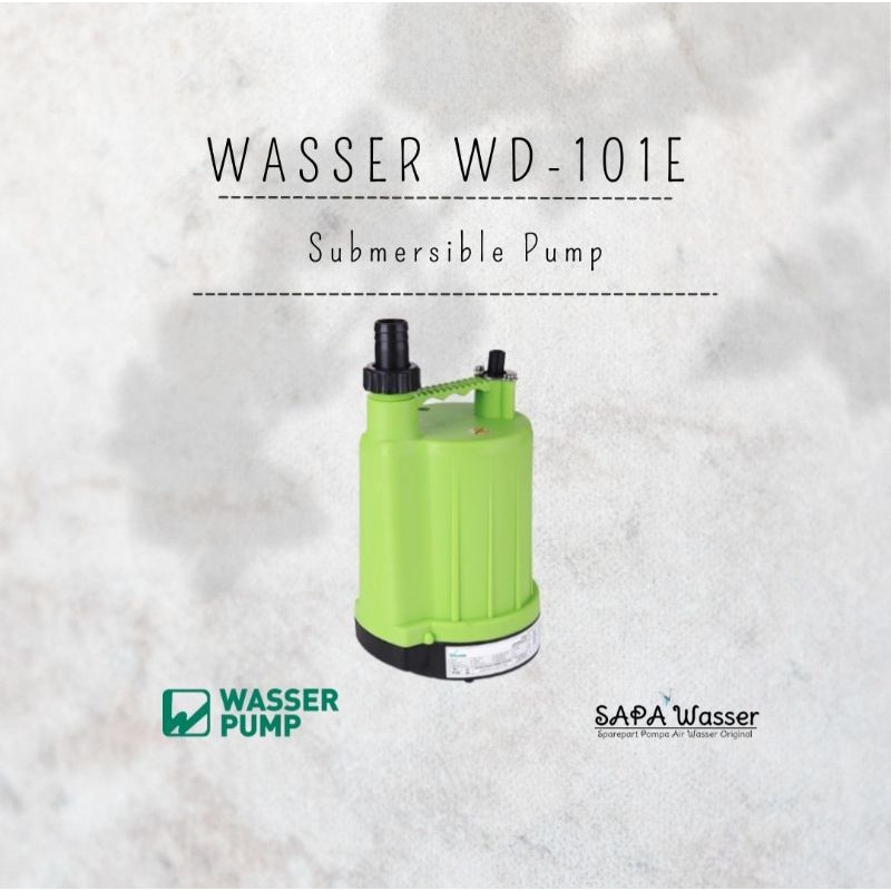 Wasser Submersible Pump | Pompa Celup Kolam | Pompa Air Mancur Untuk Air Bersih | WD-101E 100W