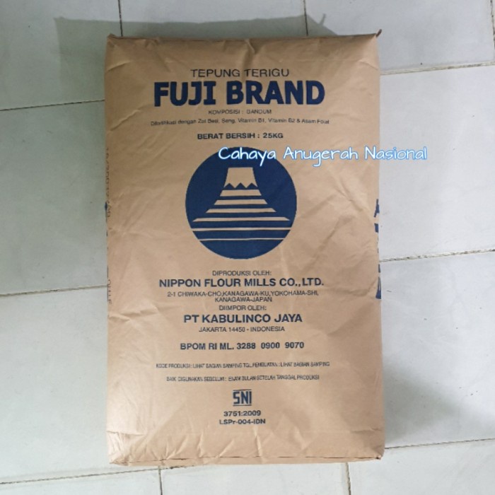 

D02D1 Tepung Fuji 1Kg / Fuji Flour 1Kg Repack Da01D100