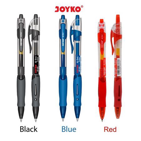 

Gel Pen Pulpen Pena Ballpoin Joyko GP-265 Q Gel 0.5 mm Original