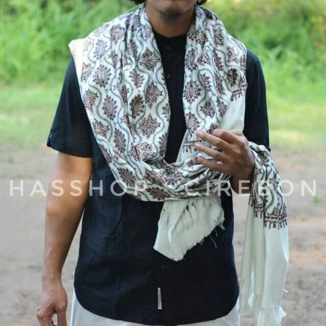 Sorban kashmiri tenun-Sorban premuim Original -sorban Panjang 2 meter-sorban Tenun premuim