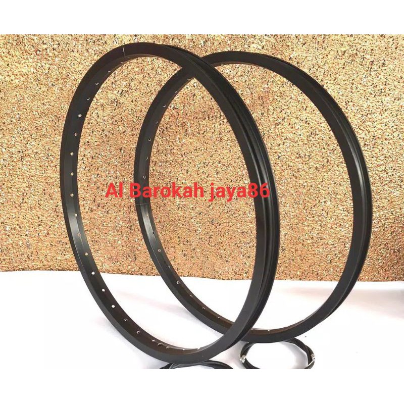 Velg sepeda bahan alloy ukuran 26 inch.Hub/ 36