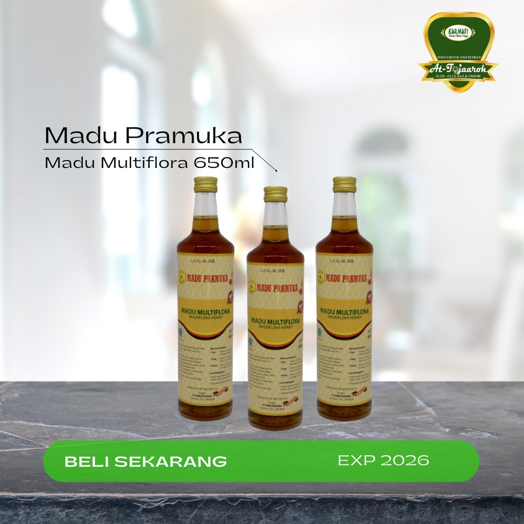 

MADU MULTIFLORA PRAMUKA 650ML