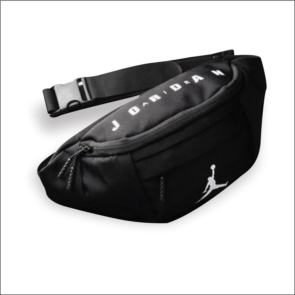 PG 8833 - Tas Selempang Waistbag Tas Pinggang Pria Polos Model Kasual keren