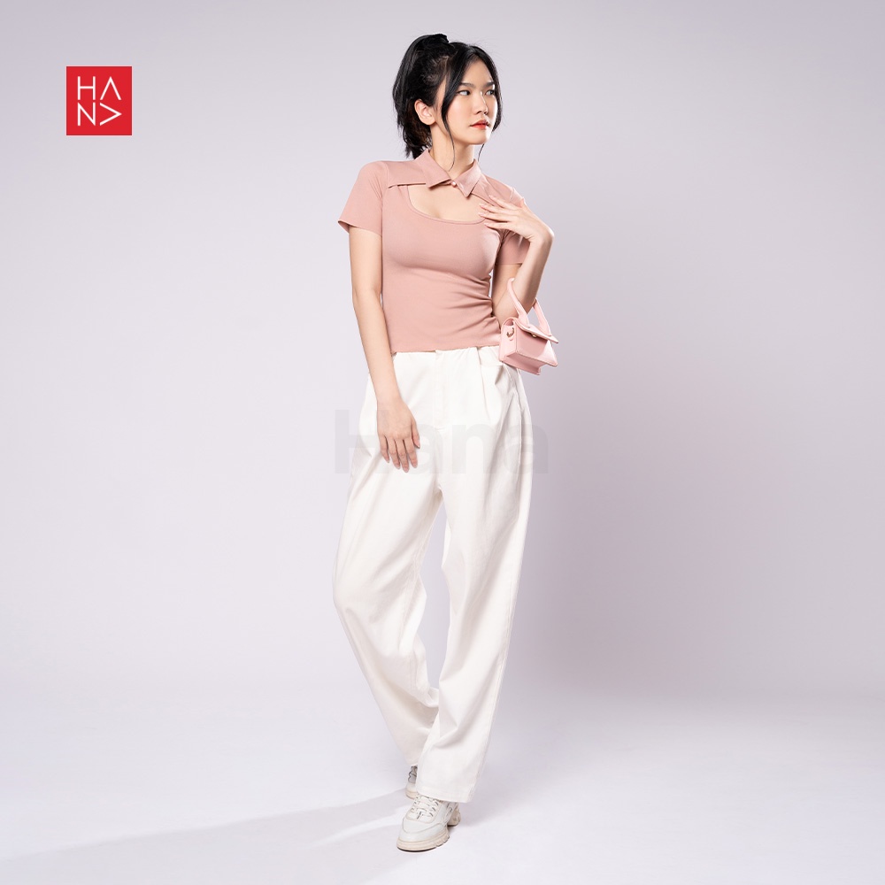 Hanafashion JKT - Bona T-shirt Wanita / Kaos Wanita Gaya Korea - TS421