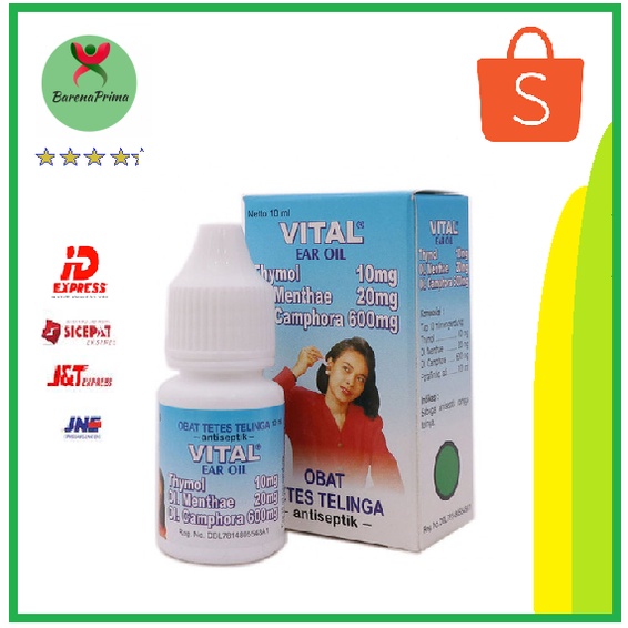 Vital tetes telinga 10 ml