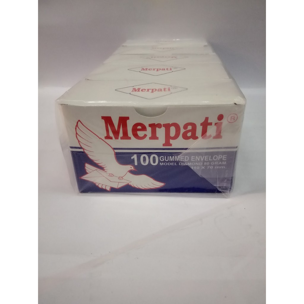 

Amplop Putih Merpati Kecil 1 ball isi 5 kotak (tiap kotak isi 100 lembar)
