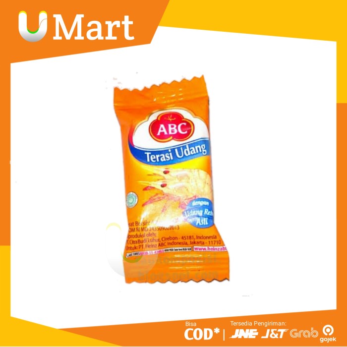 

U Mart - Terasi Udang ABC 1 PCS Trasi