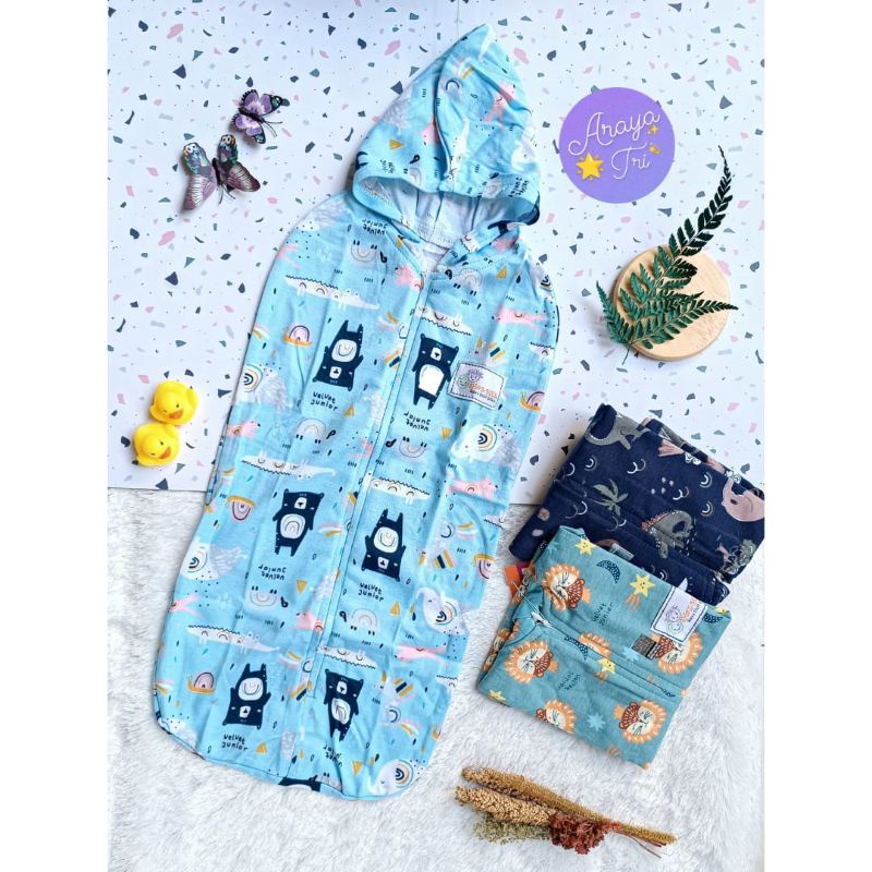 Bedong Instan Hoodie/ Bedong Instan Bayi