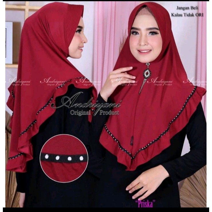 HIJAB INSTANT PRISKA ORI DG