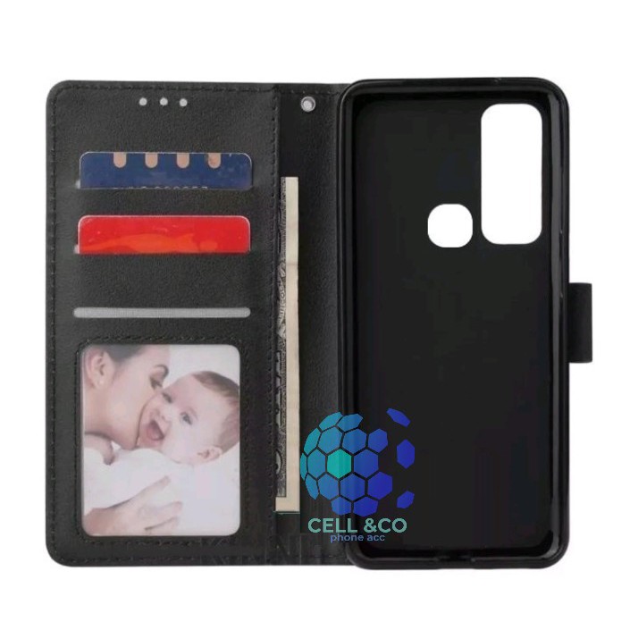 Flip cover INFINIX HOT 9 Flip case buka tutup kesing hp casing hp flip case leather wallet