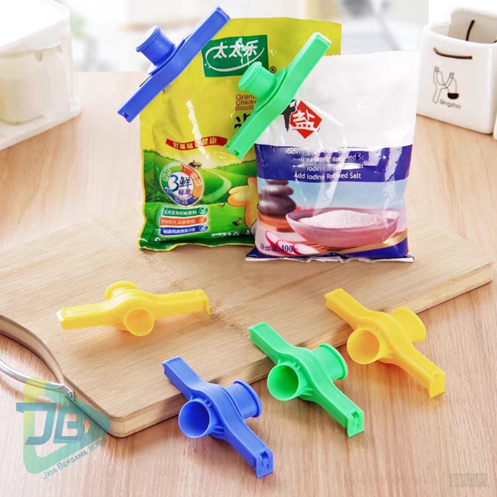 RT42 KLIP SEGEL MAKANAN BUMBU DAPUR PENJEPIT KEMASAN SACHET TUANG SEALING CLIP FOOD SEALER JB5309