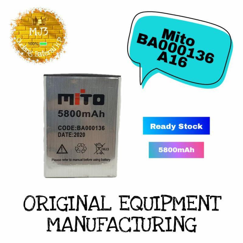 Baterai battery batre bat BA000136 BA-000136 A16
