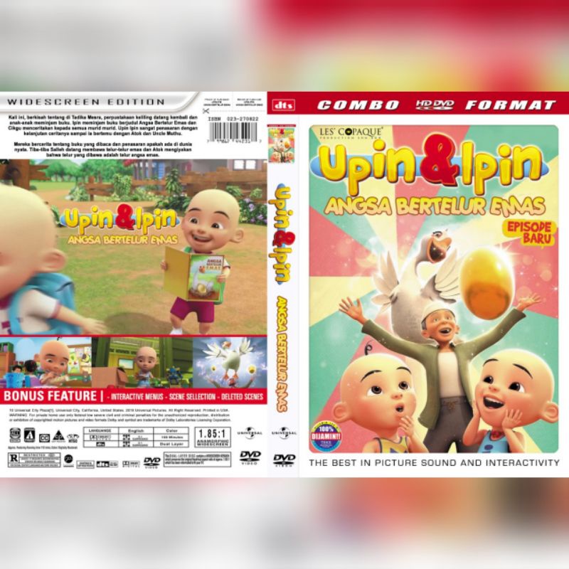 Jual Kaset Film Animasi Upin Ipin Angsa Bertelur Emas 2022 Hd Shopee Indonesia 