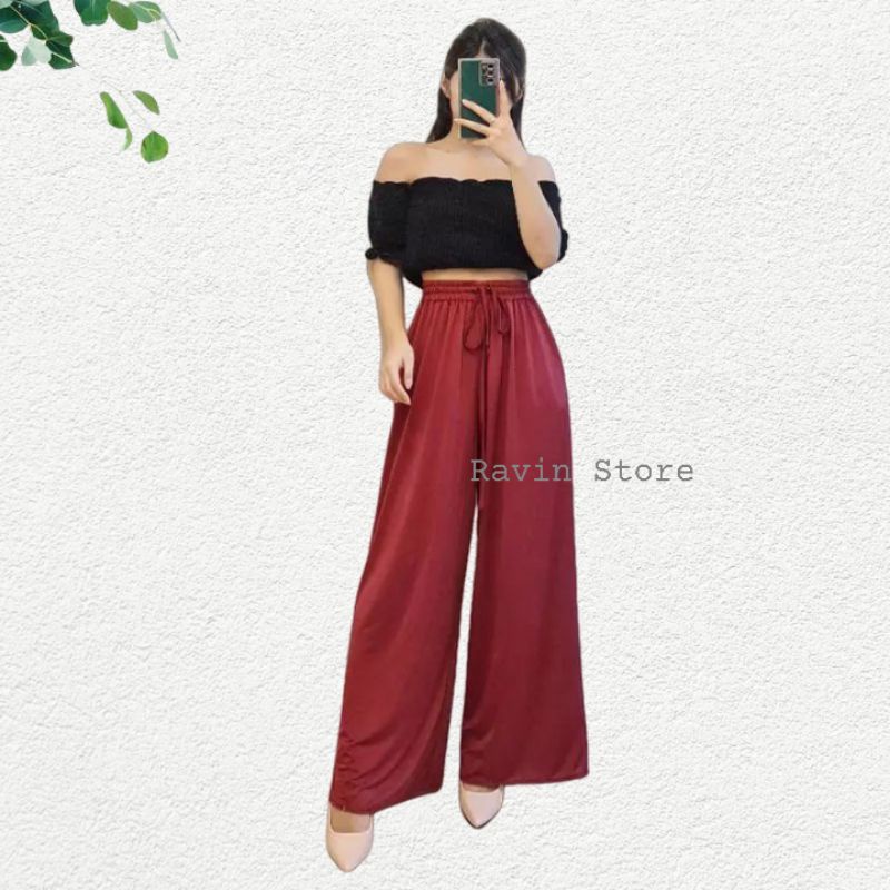 (BISA COD) DAPAT 3PCS / KULOT RAYON TALI/ HW PREMIUM