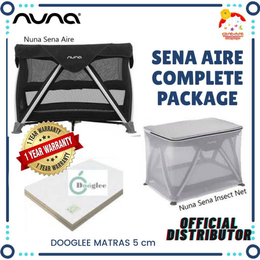 NUNA SENA AIRE COMPLETE MATRAS DOOGLE 5CM (TANPA CHANGER)