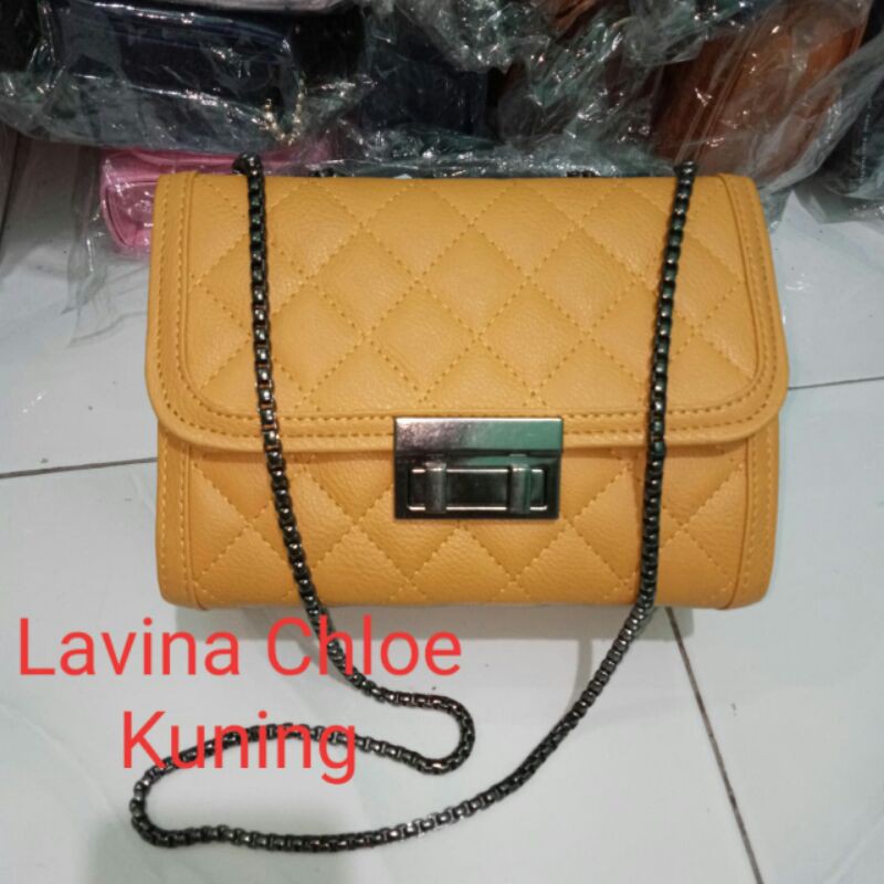 Tas wanita Lavina Chloe kuning