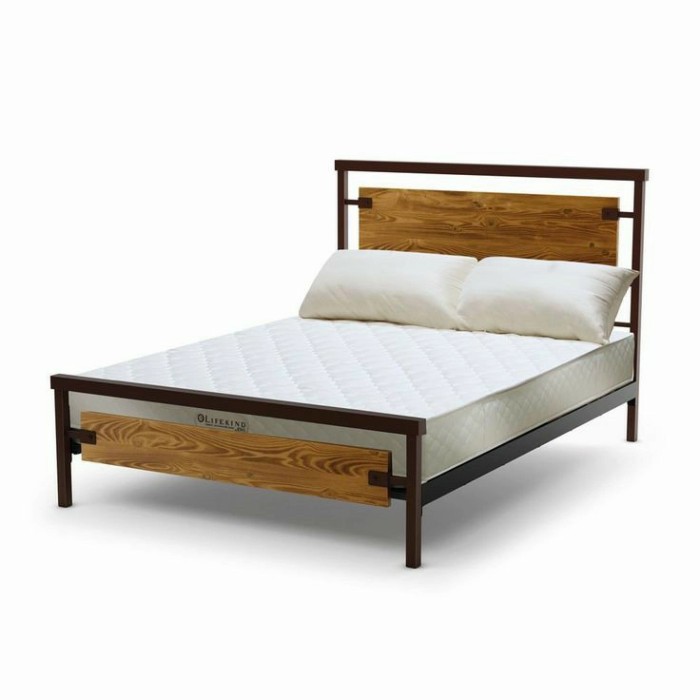 Jual Platform Bed Frame - Tempat Tidur Industrial - Headboard Gantung ...