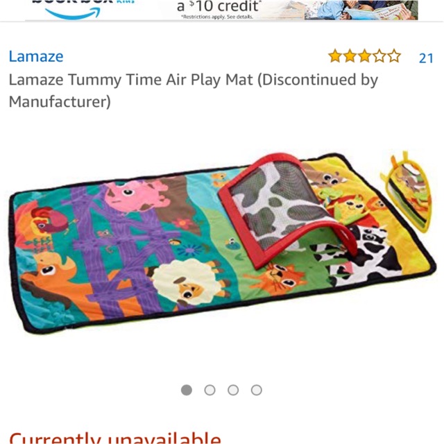 lamaze tummy time air