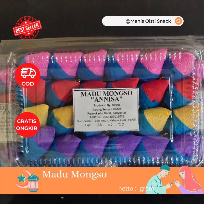 

MADU MONGSO ANISA BERAT 350 G