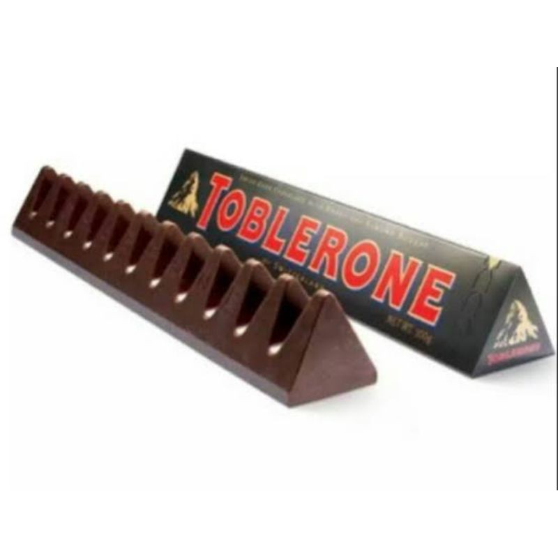 

Toblerone Dark Chocolate 100 gr with honey and almond nougat/Import