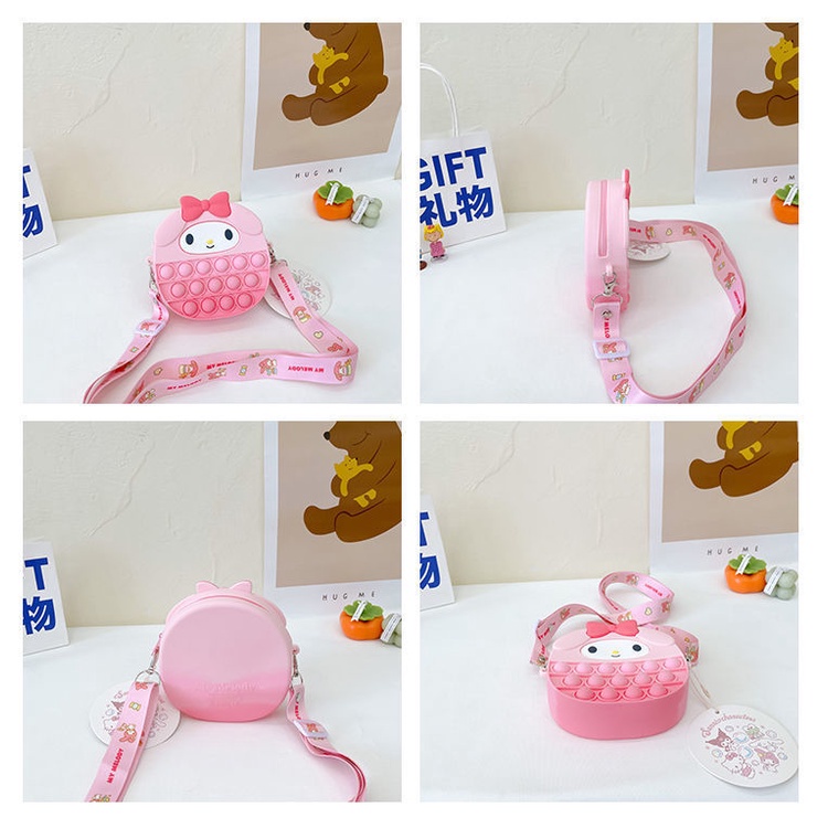 TAS ANAK POPIT JELLY TAS POP IT ANAK SELEMPANG TAS ANAK IMPORT FASHION TAS POP IT TERBARU