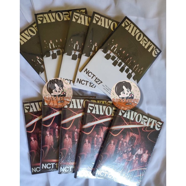 Ready stock Album sealed NCT 127 Recpakage Favorite + rolled poster