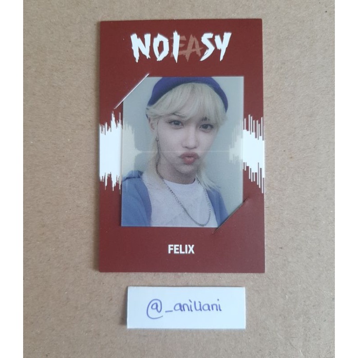 PC frame Felix jewel case noeasy stray kids photocard