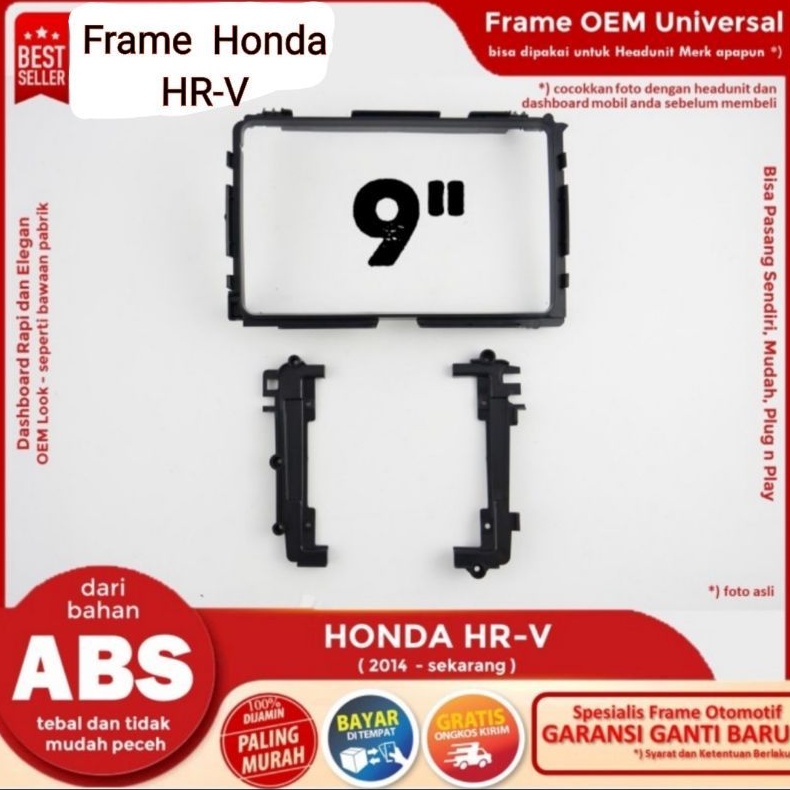 Frame Android Honda HRV Frame 9 inch HR-V