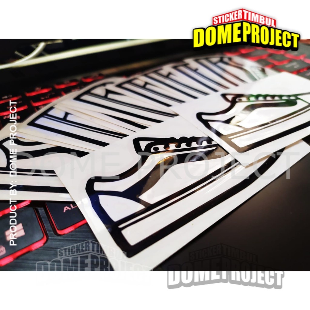 STIKER CUTTING DECAL MOTOR HELM KOPER LOGO VANS SHOES STICKER AESTHETIC KEREN