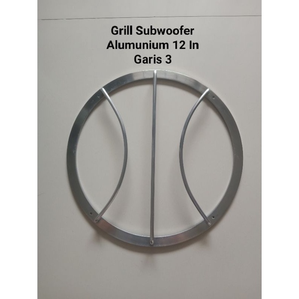 Tutup Grill Subwoofer Alumunium 12 in