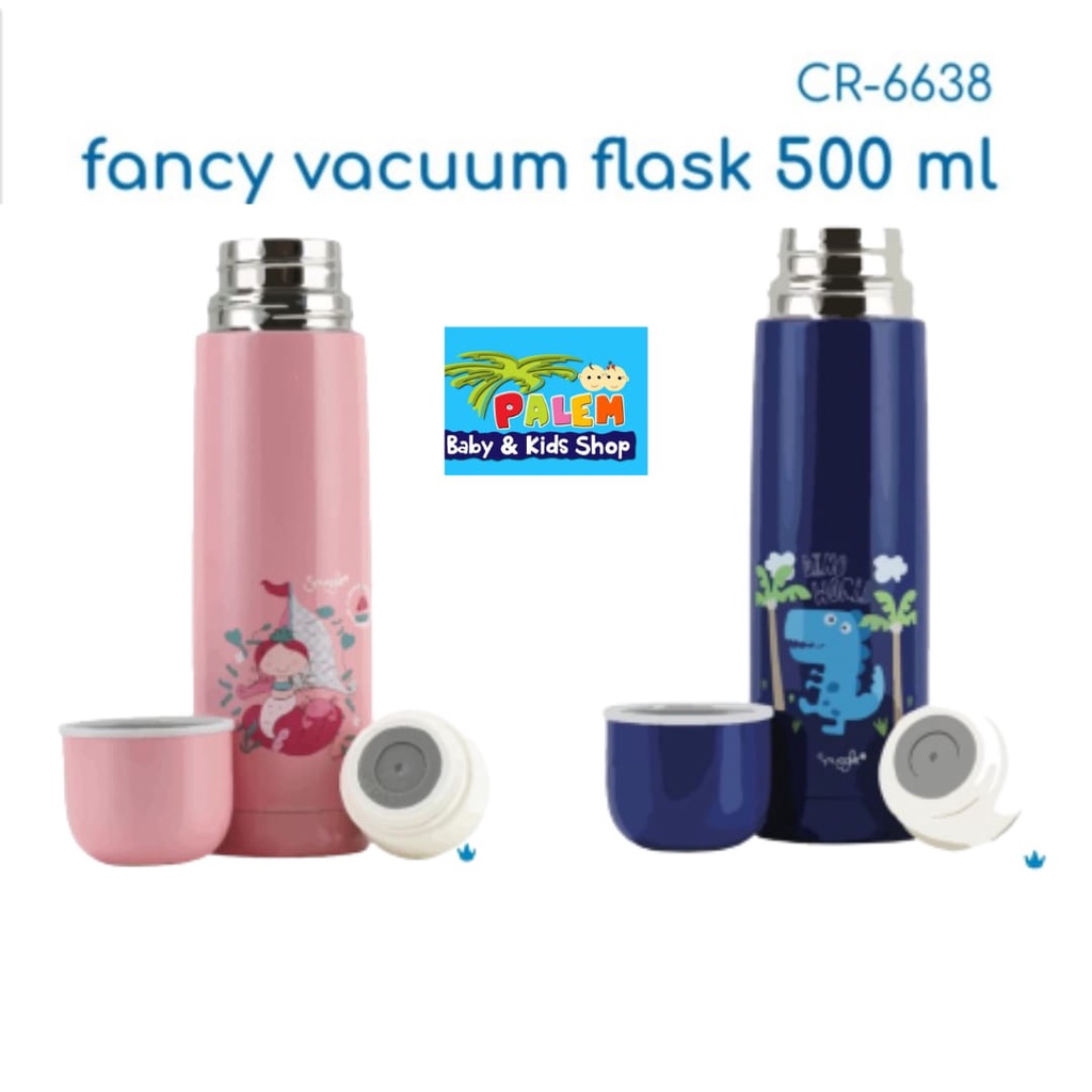 Crown Snuggle Fancy Vacuum Flask 500ml CR-6638 Termos Air